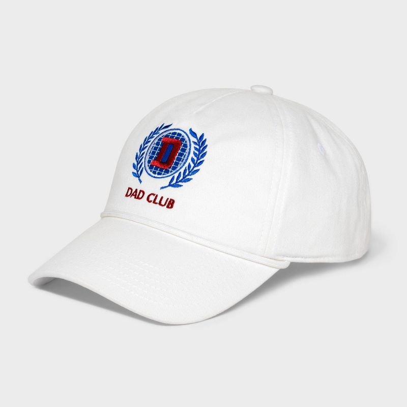 Men&#39;s Cotton Club Rope Baseball Hat - Goodfellow &#38; Co&#8482; White, 1 of 6