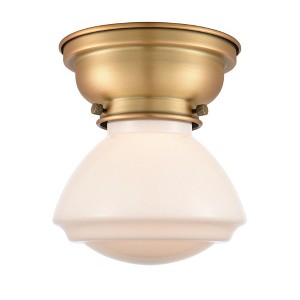 Olean - 1 Light Flush Mount In Industrial Style-6.4 Inches Tall and 6.75 Inches Wide - 1 of 1