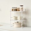 VEVOR Adjustable Kitchen Cabinet Shelf Organizer, Expandable 2 Tier Cabinet Shelf, Stackable Countertop Organizers and Storage Shelf Risers, White - 2 of 4
