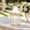 Vintage Metal Lantern with Rustic Finish, 14" Tall, Indoor & Outdoor Decor Light, Large Size - 3 of 4