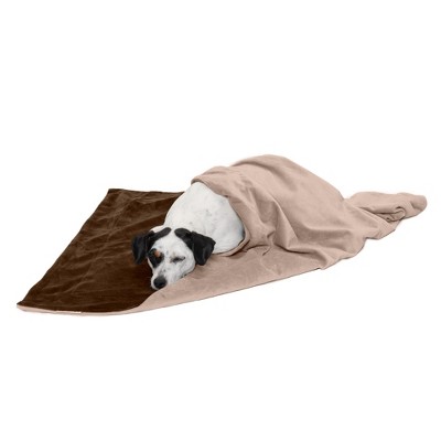 FurHaven Waterproof Velvet Pet Throw Blanket for Dogs & Cats