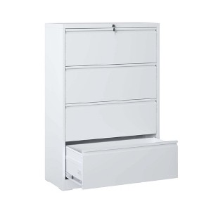 NicBex 3/4/5 Drawers Metal Vertical File Storage Cabinet with Lock for Home Office Letter/Legal/A4/F4 - 1 of 4