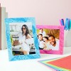 Juvale 30 Pack Colorful 5x7 Paper Picture Frames, Cardboard Photo Easels for DIY, Classroom Crafts, 10 Rainbow Colors - image 3 of 4