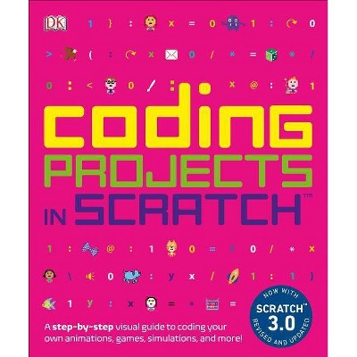 Coding Projects in Scratch - (Computer Coding for Kids) by  Jon Woodcock (Paperback)