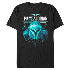 Men's Star Wars The Mandalorian Bo-Katan Nite Owl Helmets T-Shirt - 1 of 4