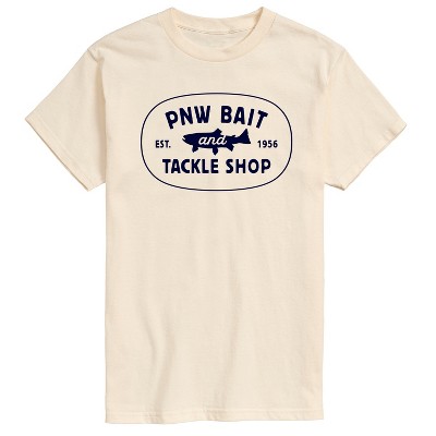 Men's - Instant Message - Pnw Bait And Tackle Short Sleeve Graphic T-Shirt