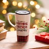 Evergreen Ceramic FLOMO 360 Travel Cup, 17 oz., I'm only a morning person on Christmas - 2 of 2
