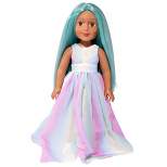 I'M A WOW Amy the Rainbow 14" Fashion Doll with Color-Changing Hair