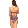 Women's Plunge V-Neck One Piece Swimsuit - Jets By Jessika Allen - 2 of 2