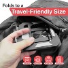 Vena For iPad Stand Tablet Stand for Desk, Bi-Fold Stand for iPad Holder Cellphone, Adjustable Aluminum Tablet Holder Stand Anti-Scratch Padding,Black - 2 of 4