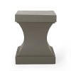 MOEPISY 21.50 inch H Light Gray Patio End Tables - 3 of 4
