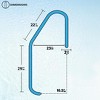 Poolzilla Salt-Friendly Stainless Steel Ladder for In-Ground Swimming Pools - 3 of 4