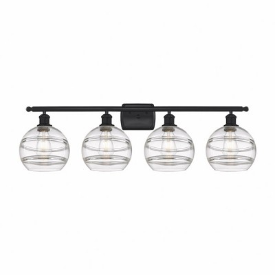 Rochester - 4 Light Bath Vanity In Industrial Style-10.88 Inches Tall and 38 Inches Wide