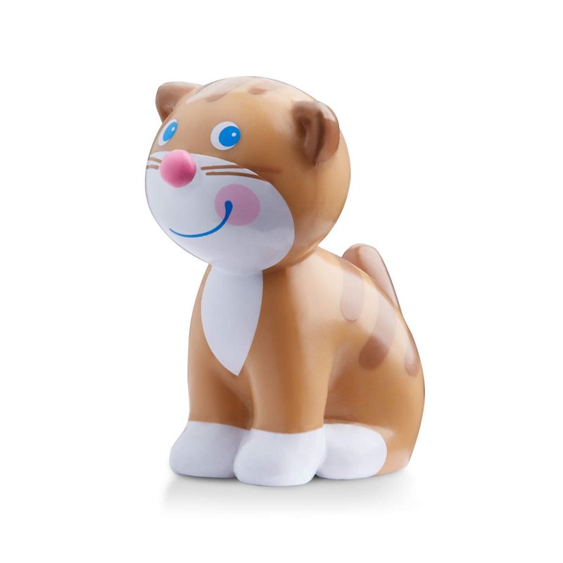 HABA Little Friends Kitty Sally - Chunky Plastic Cat Toy Figure, 3 of 4