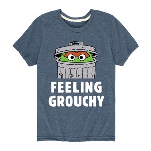 Boys' - Sesame Street - Feeling Grouchy Short Sleeve Graphic T-Shirt - 1 of 4