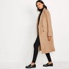 Lands' End Women's Insulated Double Breasted Wool Coat - 4 of 4