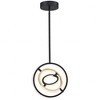Artcraft Lighting Trilogy 1 - Light Pendant in  Black/Gold - 2 of 4