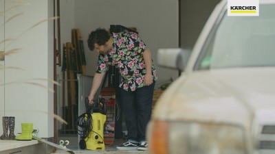 Karcher K 2 Yellow Electric Pressure Washer with 26' Hose