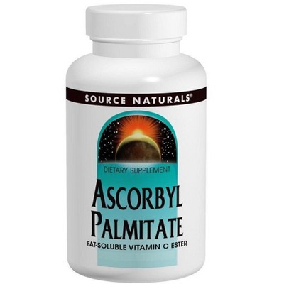 Ascorbyl Palmitate 500mg by Source Naturals, Inc.  -  180 Tablet