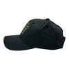 Gonna Lay Under The Tree To Remind My Family That I Am A Gift Hat Funny Christmas Cap - Crazy Dog Black Standard - 3 of 4