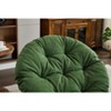 NicBex Oversized Swivel Accent Chair, 360° Rotating Barrel Design with Plush Cushions for Living Room & Bedroom Throne Chair - 4 of 4