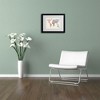Trademark Fine Art -Michael Tompsett 'World Text Map 5' Matted Framed Art - 3 of 4