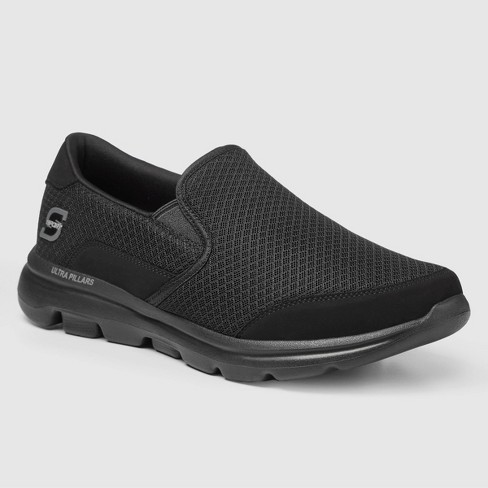 S Sport By Skechers Men's Claye Go Walk Sneakers - Black 7