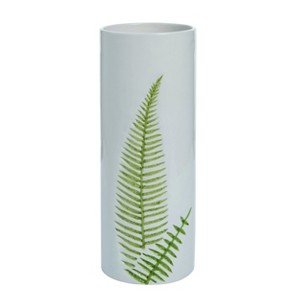Transpac Multicolor Spring Double Fern Leaf Vase Dolomite 12 in. - 1 of 2