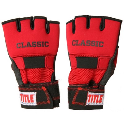 Title Boxing Gel Palm Training Pads - Black/red : Target