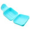 Unique Bargains Plastic Traveling Portable Square Soap Container Box Blue - image 3 of 4