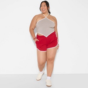 Women's Game Day Football Charm Halter Top - Wild Fable™ - 1 of 3
