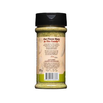 Lola's Honey Jalapeno & Lime Seasoning - 5.15oz