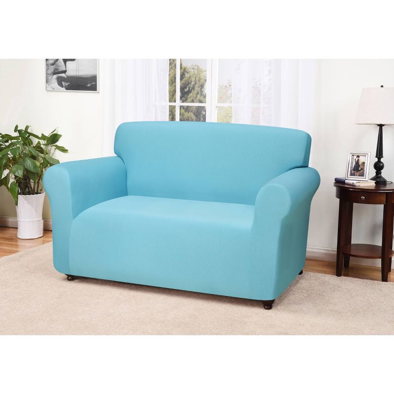 Jersey Loveseat Slipcover - Madison Industries, 2 of 3