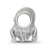 Black Bow Jewelry Sterling Silver and Enameled Octopus Bead Charm - 2 of 4