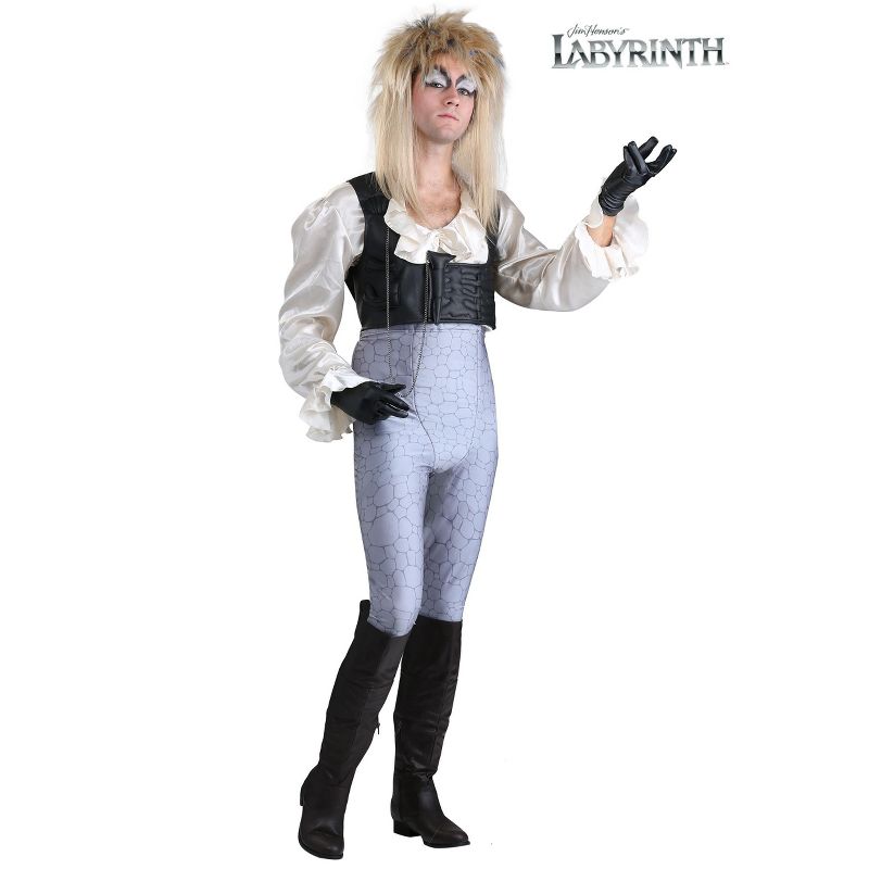 HalloweenCostumes.com Labyrinth Jareth Adult Men's Costume, 3 of 4