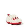 Dearfoams Kids Buffalo Check Baby Bear Closed Back Slipper - 2 of 4