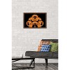 Trends International Episodic Drawing - Pumpkin Cat Framed Wall Poster Prints - 2 of 4