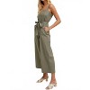 Women's Ella Belted Capri Jumpsuit - WISHLIST - 3 of 4
