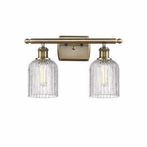 Bridal Veil - 2 Light Bath Vanity In Art Deco Style-10 Inches Tall and 15 Inches Wide - 1 of 1