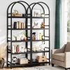 Tribesigns 74.4" 5-tier Freestanding Open Bookshelf - 2 of 4