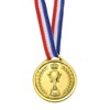 Unique Bargains Plastic Lightweight Embossed Design Sports Award Medals 24 Pcs 1.5" - 3 of 4