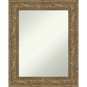 Amanti Art Luxe Non-Beveled Framed Bathroom Vanity Wall Mirror - 1 of 4