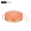 Unique Bargains Gift Wrapping Wide Sheer Wired Pastel Shimmer Iridescent Chiffon Ribbons 1 Pc - 2 of 4