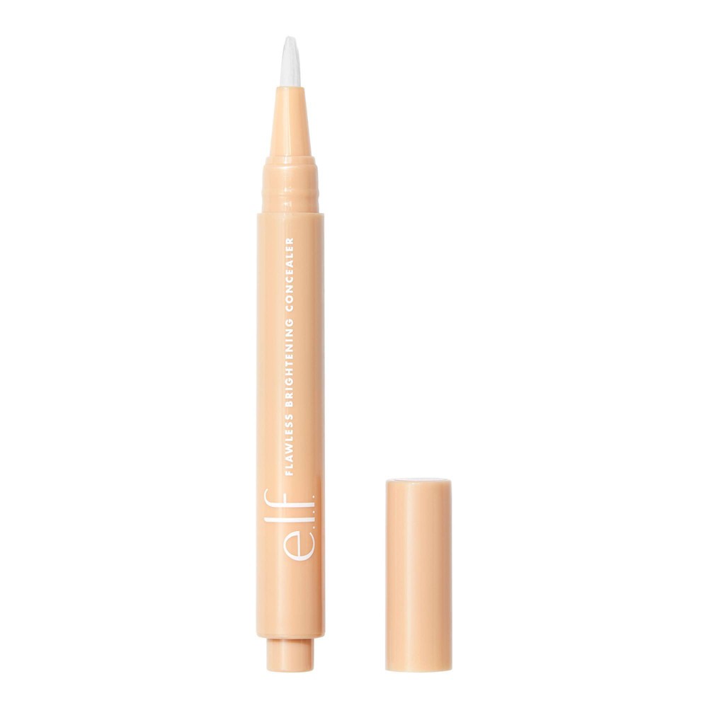 e.l.f. Flawless Brightening Concealer, Illuminating & Highlighting Face Makeup, Conceals Dark Under Eye Circles, Light 28 W, 0.07 Fl Oz (B09JL53HZT)