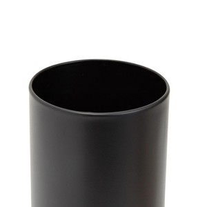 LunaLulinlk Matte Black Utensil Holder for Kitchen Organization, Metal Straw Container for Counter Decor (5 x 6.5 In) - 1 of 4