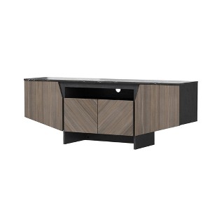 Modern Retro TV Stand LED Lighting TV Media Console With Cabinet Televisions Entertainment Center Table For Living Room Bedroom - 1 of 4
