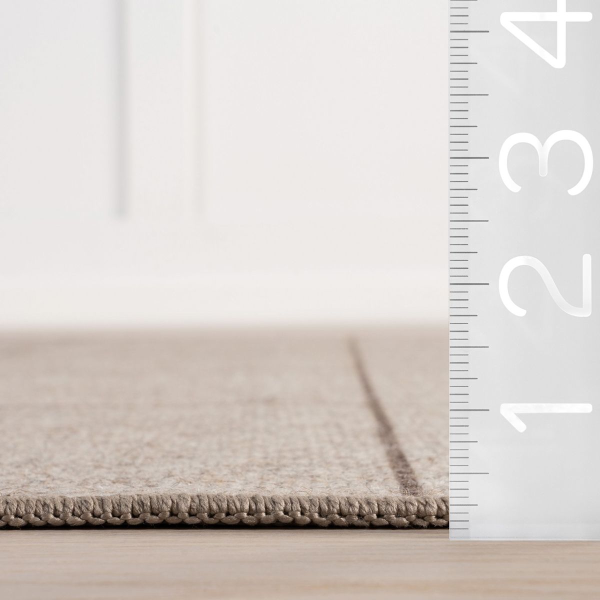 Nuloom Calandra Checkered Pet Friendly Machine Washable Area Rug - thumbnail 3