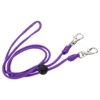 Unique Bargains Polyester Wear-resistant Lightweight ID Card Neck Lanyards with Hook - 3 of 4