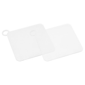 Unique Bargains Silicone Anti-Odor Kitchen Bathroom Floor Drain Cover 2 Pcs - 1 of 4