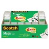 Scotch Magic Tape & Refillable Dispenser 3/4" x 650" 1" Core Transparent 6/Pack 6122 - 3 of 4